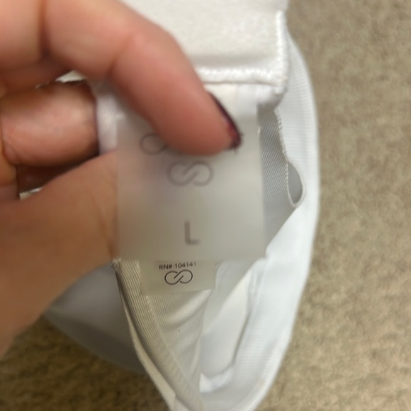 Calia white Racerback Sports Bra - Picture 3 of 4